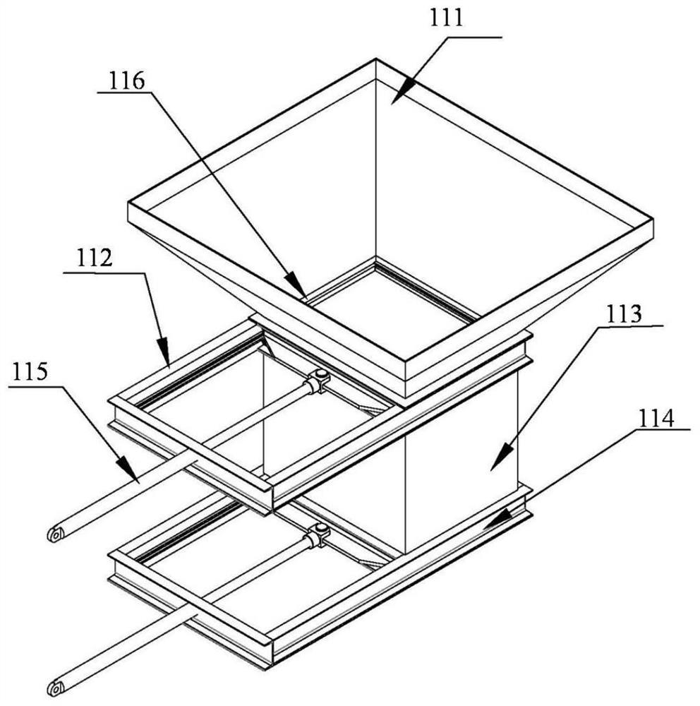 A garbage pyrolysis gasification and secondary combustion chamber integrated device