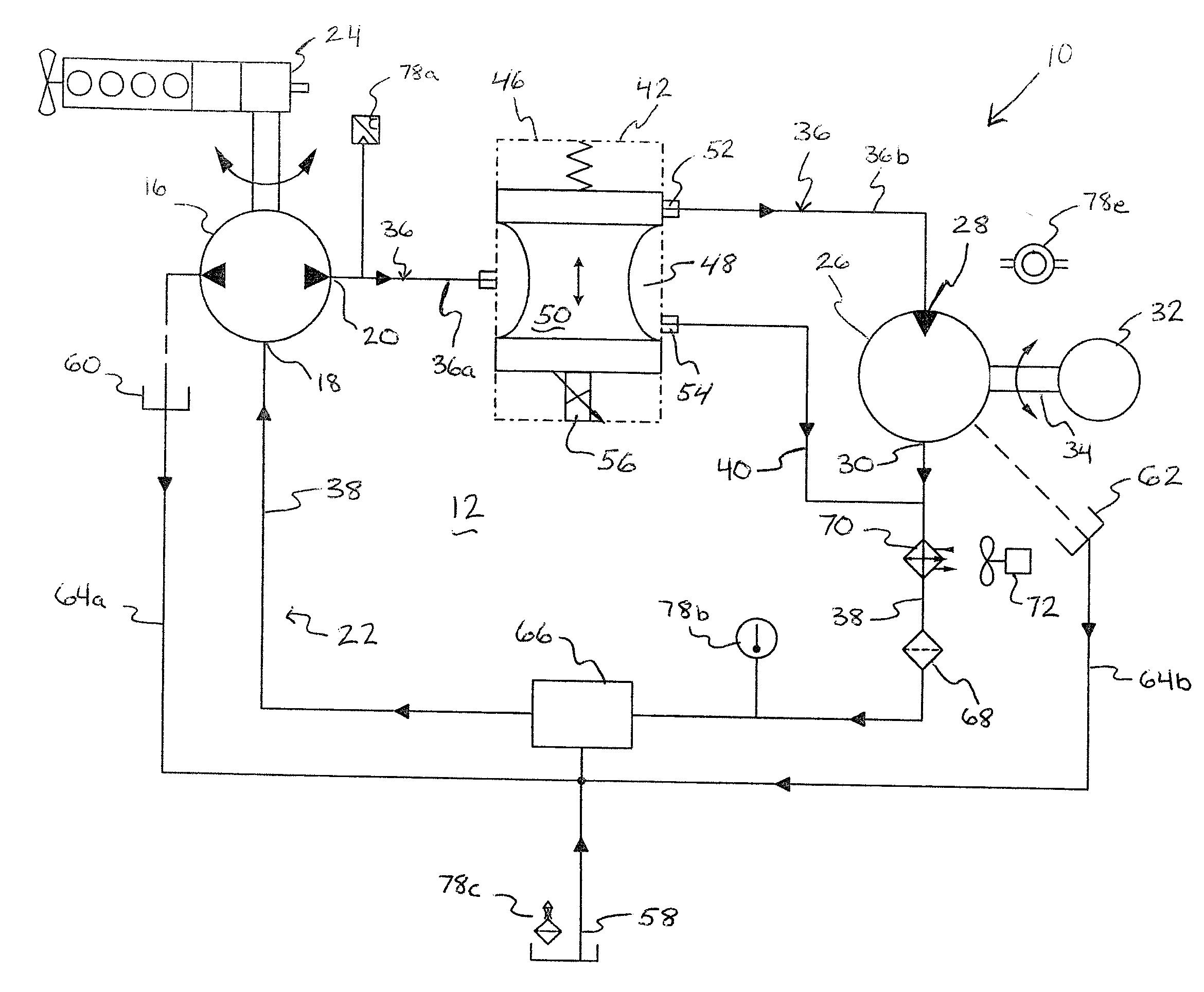 Electronic Control for a Hydraulically Driven Generator