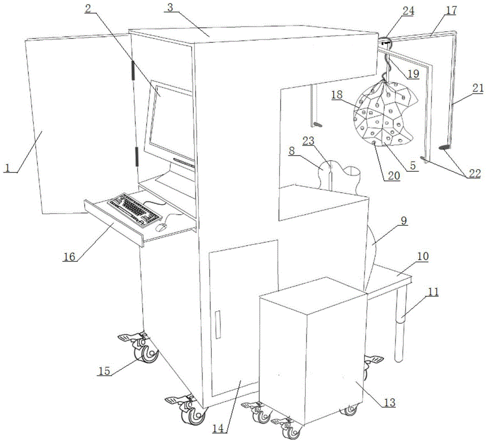 A multi-point and multi-frequency three-dimensional transcranial magnetic stimulation system and method for transforming intracranial and intracranial coordinates