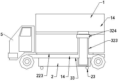 Clamping-type transport vehicle