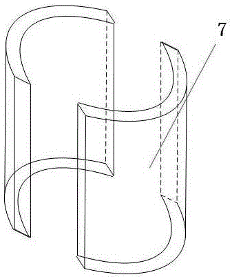 Secondary control cable fixing bracket