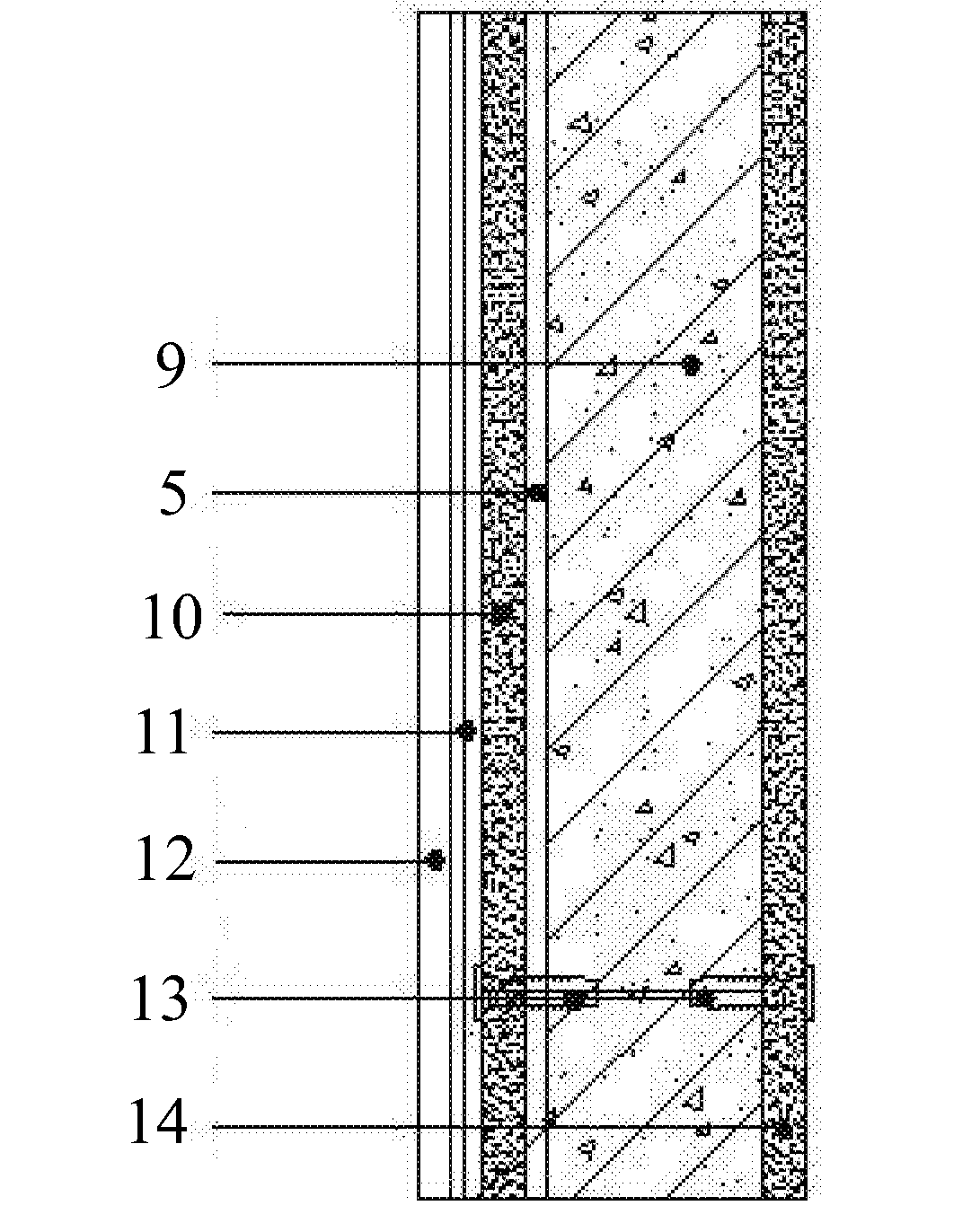 Thermal insulation wallboard and method for producing the same