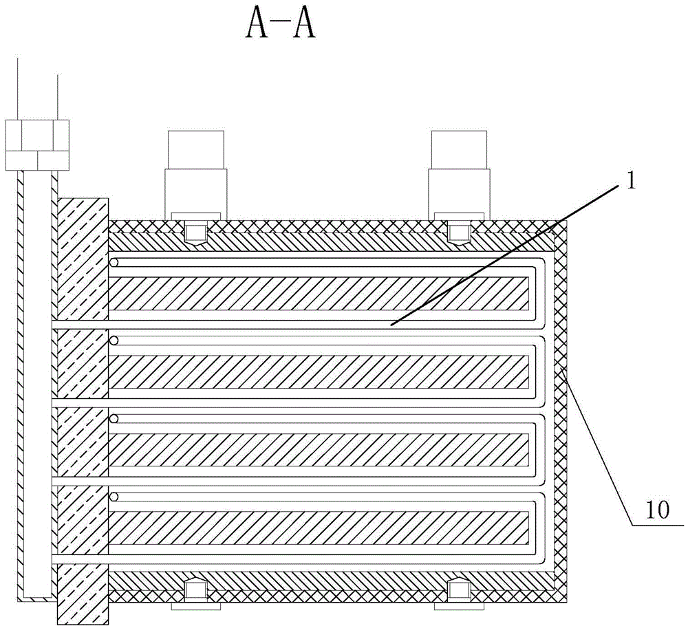 High-frequency quenching inductor