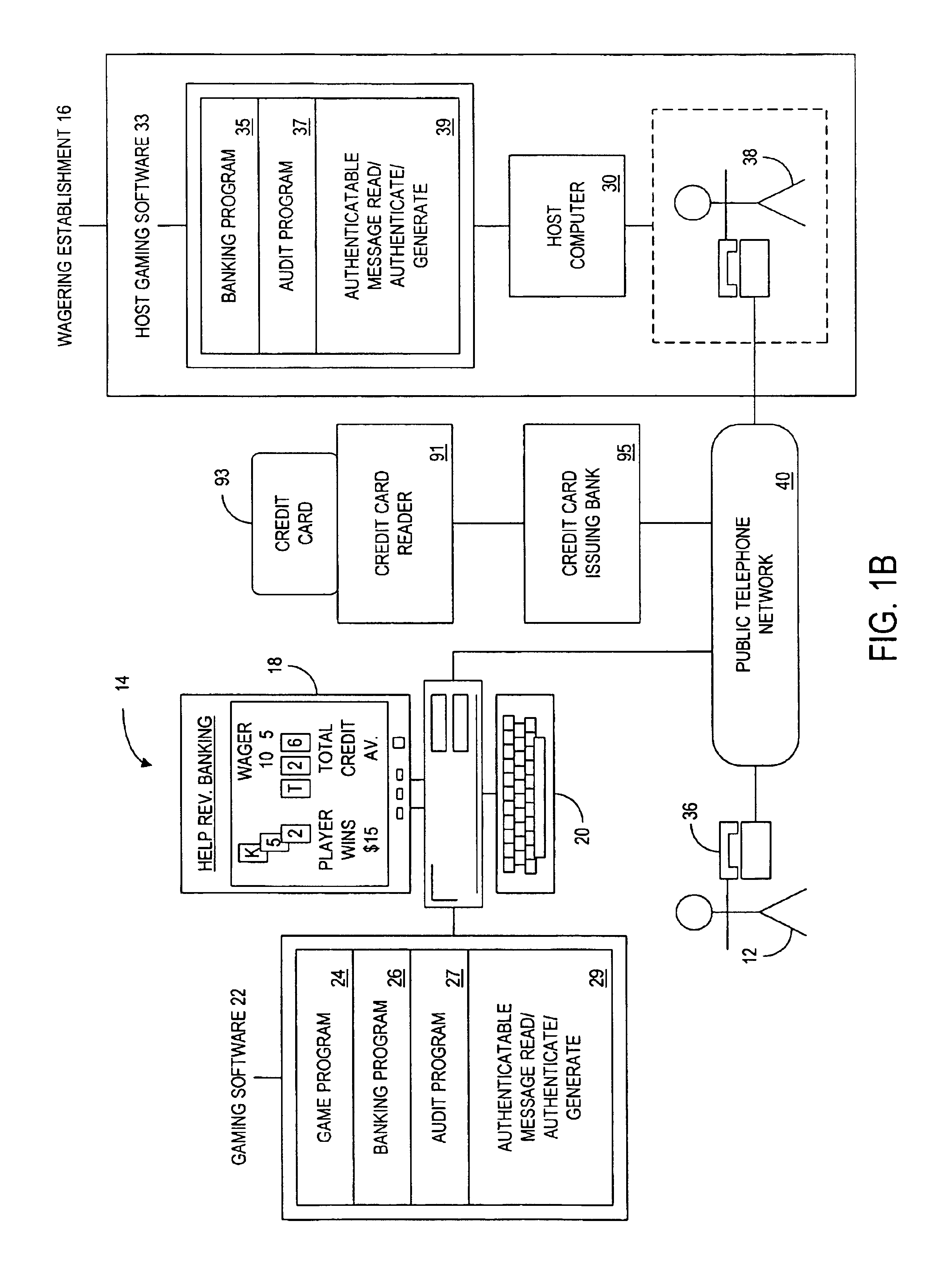 Method and apparatus for remote gaming