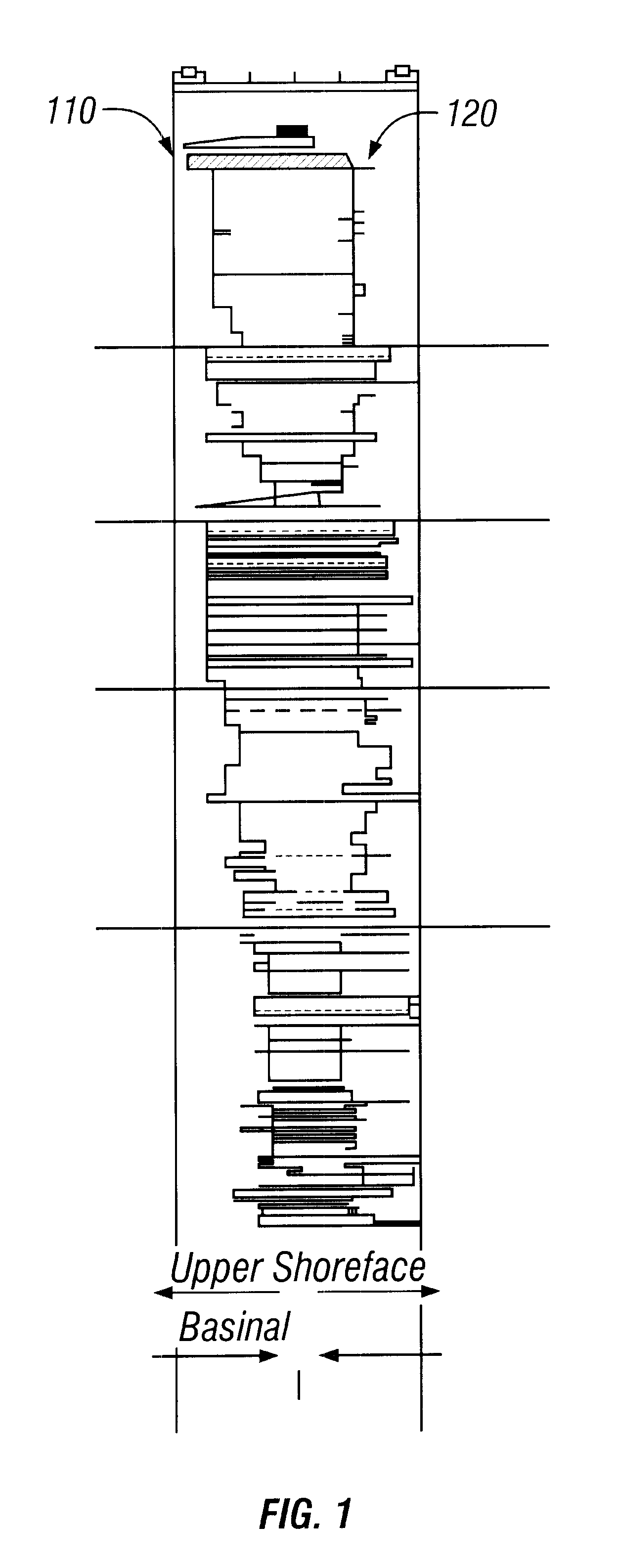 Coarse-to-fine self-organizing map for automatic electrofacies ordering