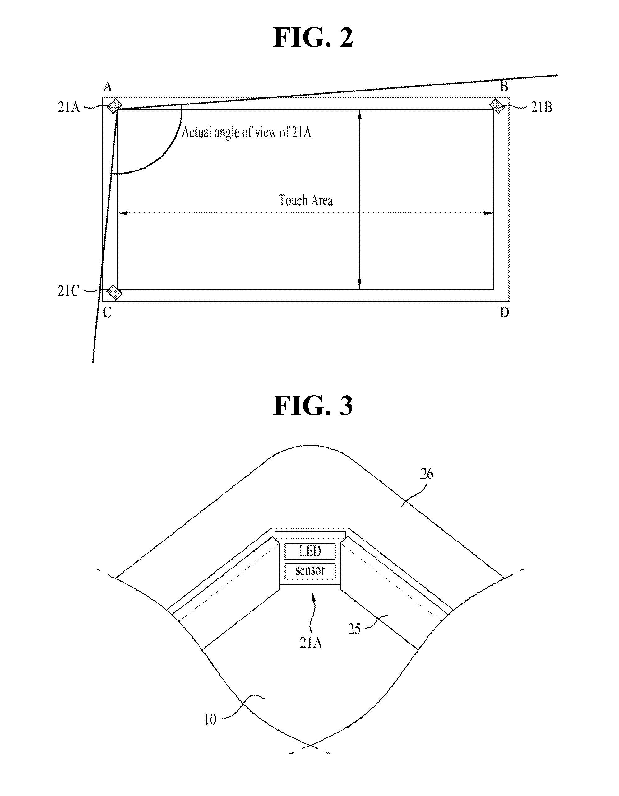 Method for Auto Angle Setting of Infrared Sensor Module and Display Device Having the Same Applied Thereto