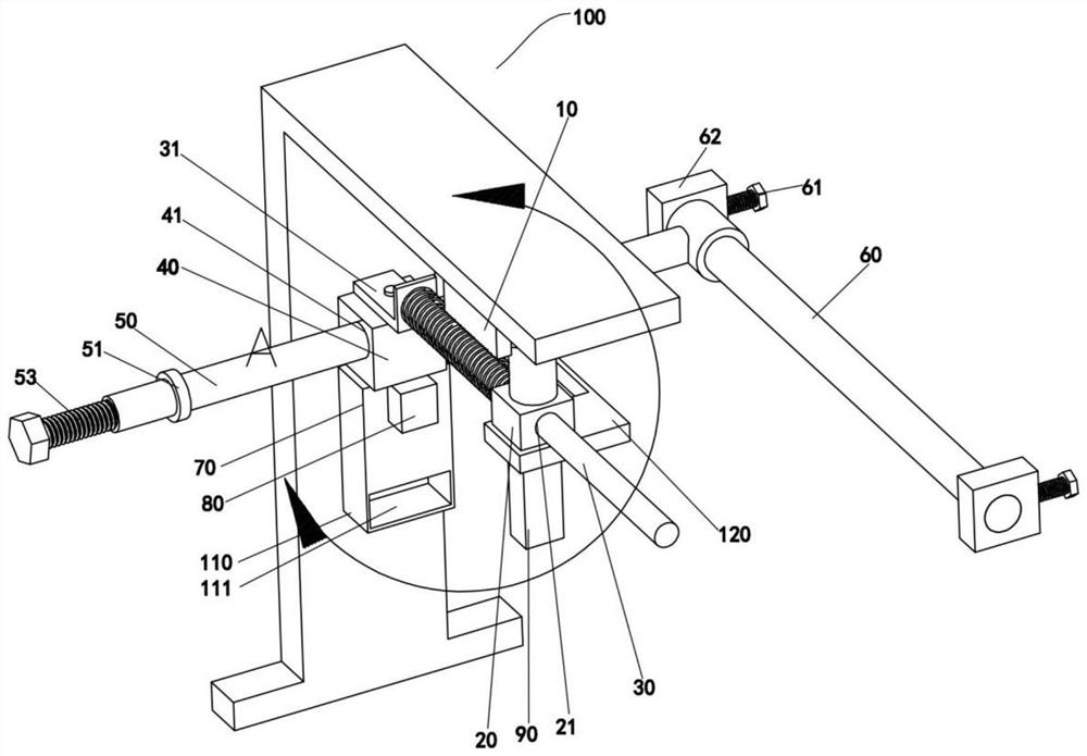 Industrial camera support structure for detecting appearance defects of cigarette cases