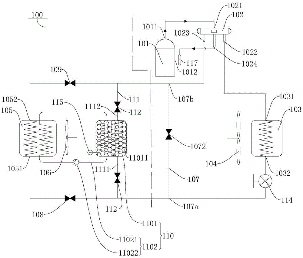 Air conditioning system and defrosting control method thereof