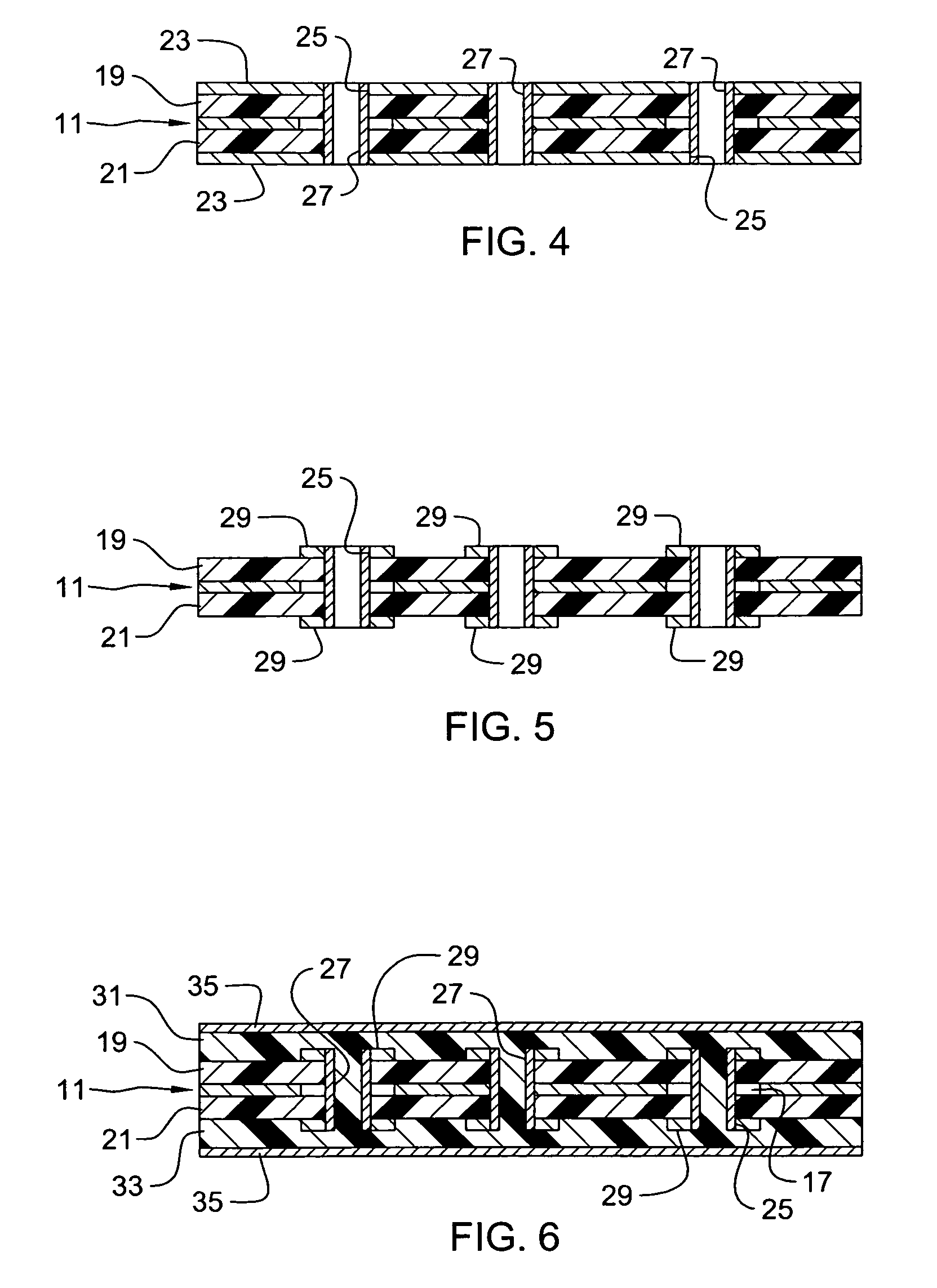 Circuitized substrate and method of making same
