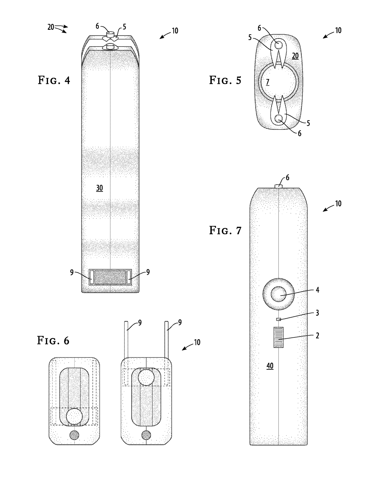 Hand-held personal-protection shock device