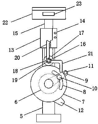 Intelligent assisting device for package conveying