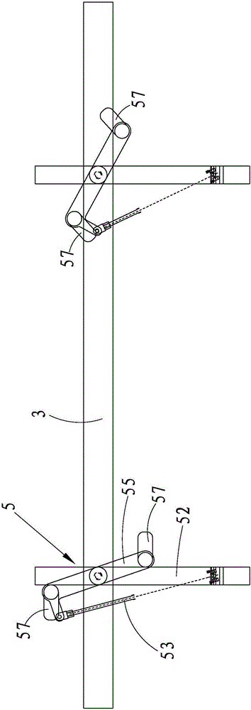 Automatic overturning and feeding device of copper bars