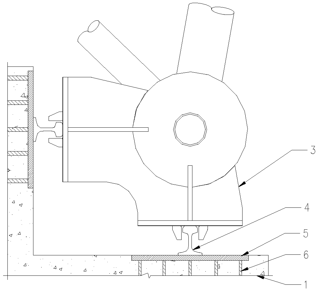 Replacement support and supporting structure of latticed shell