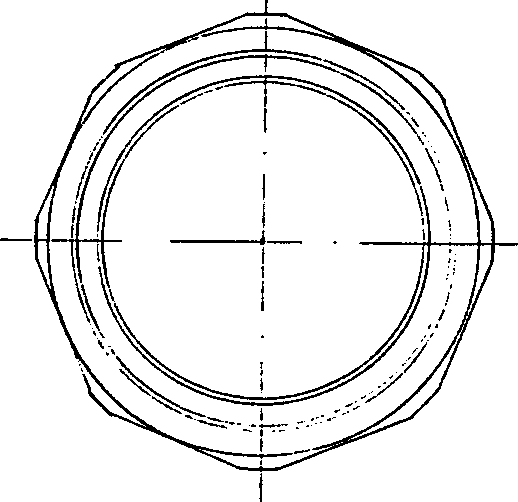 Connection method for thin-wall stainless steel pipes, its special tubular joint and its production method