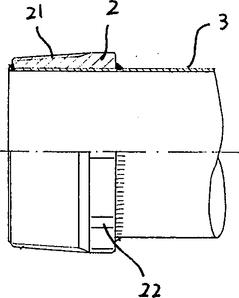 Connection method for thin-wall stainless steel pipes, its special tubular joint and its production method