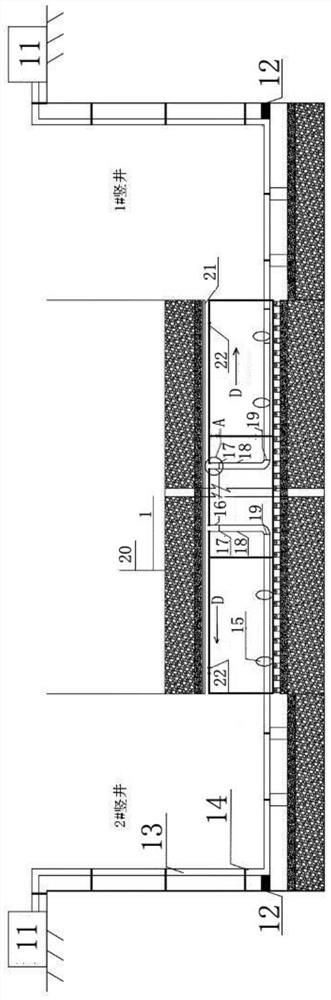 A construction method of self-compacting concrete pouring with hole-piercing pipes