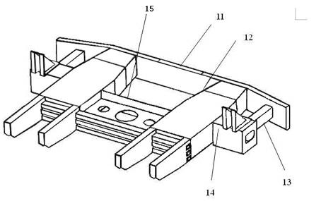 An energy-absorbing anti-collision device for a high-speed maglev train