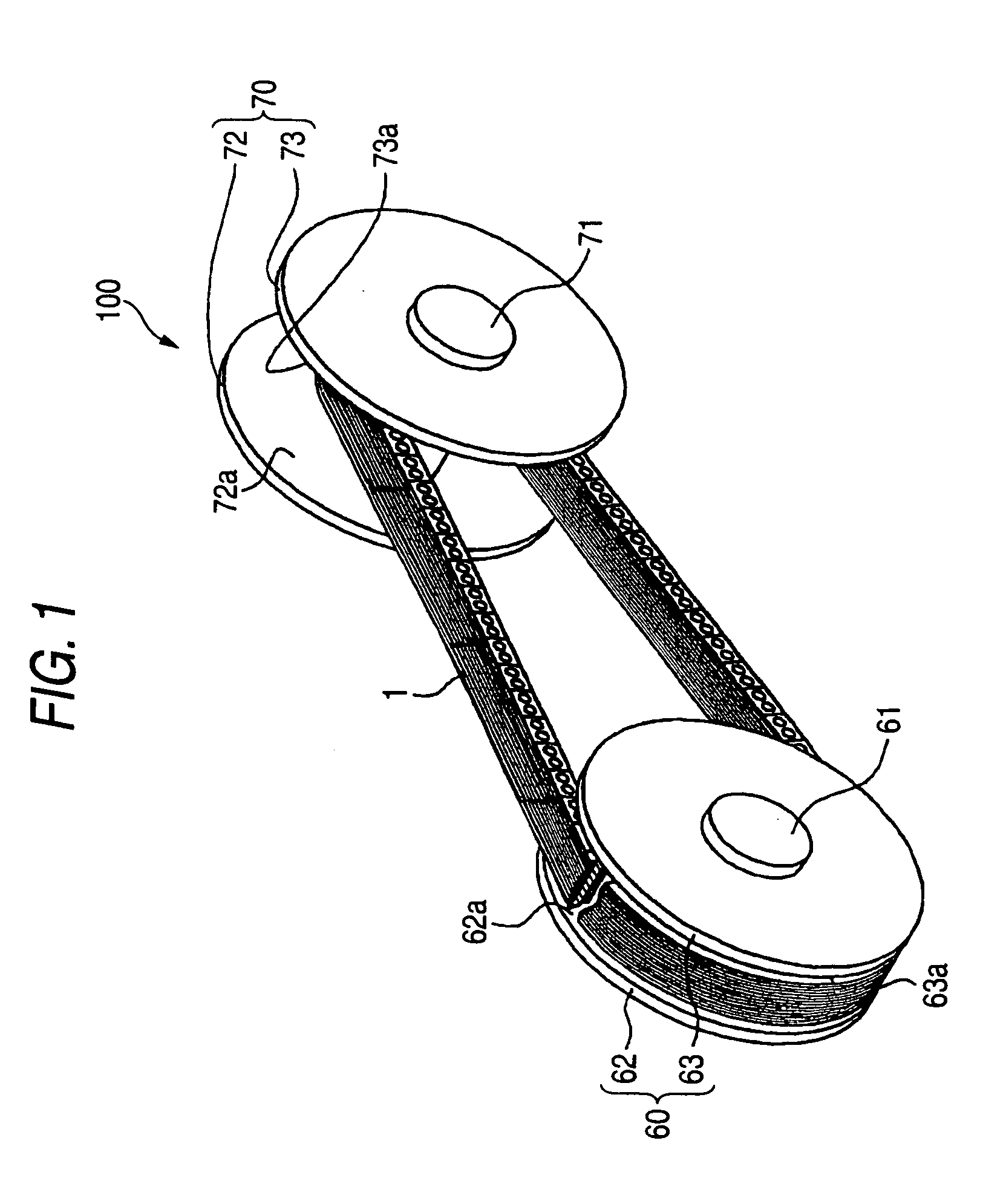 Method of manufacturing power transmission chain and pretension load device used in manufacture of power transmission chain