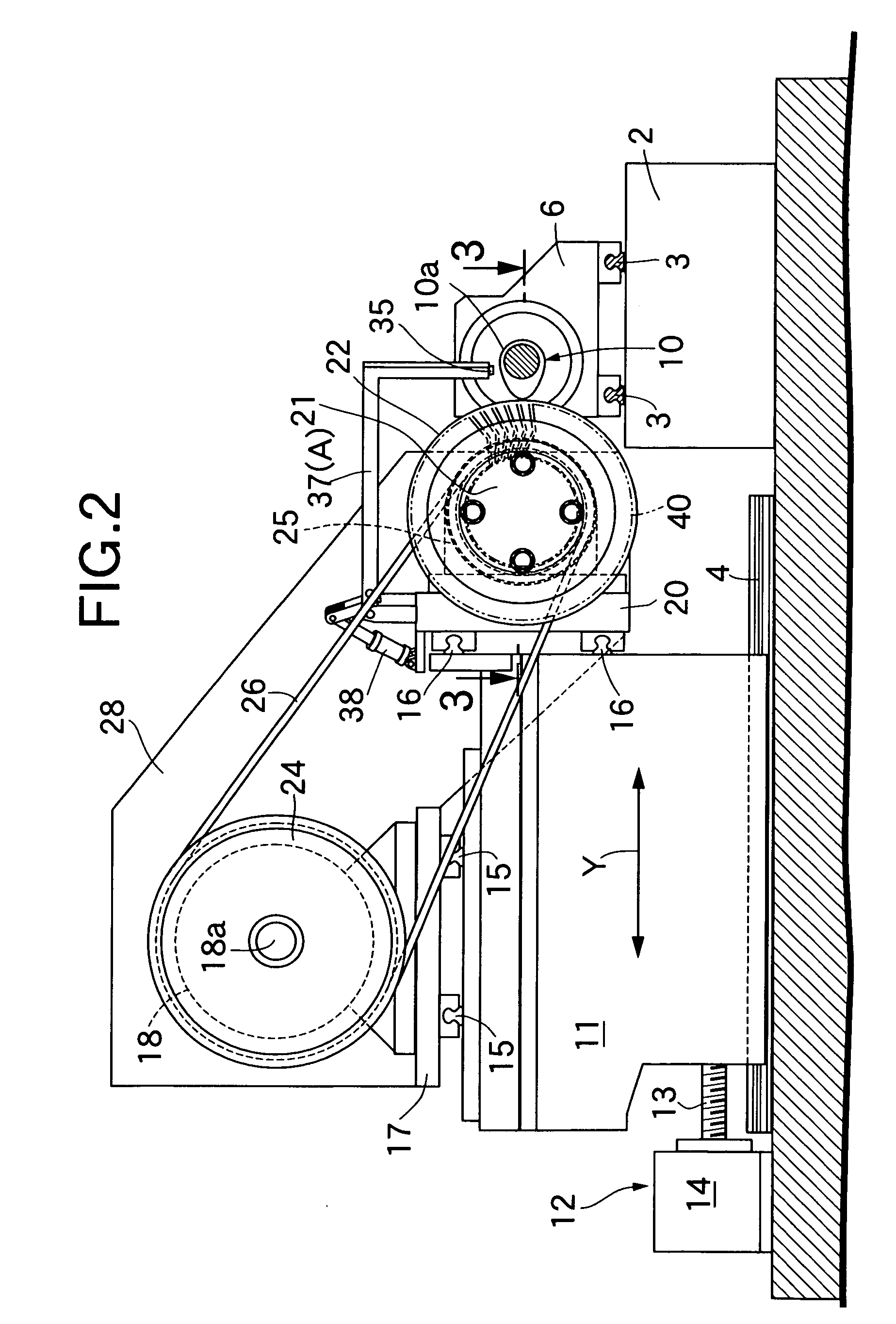 Process and apparatus for grinding work for non-circular rotor, as well as camshaft