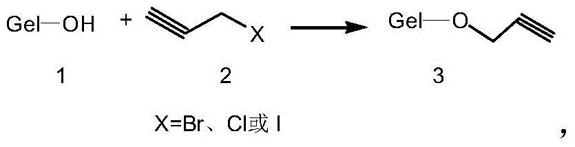 Biomimetic immunosorbent with pamam as spacer arm and its preparation method and application