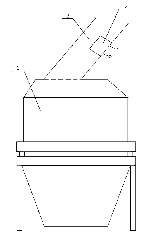 Primary cleaning screen with electromagnet