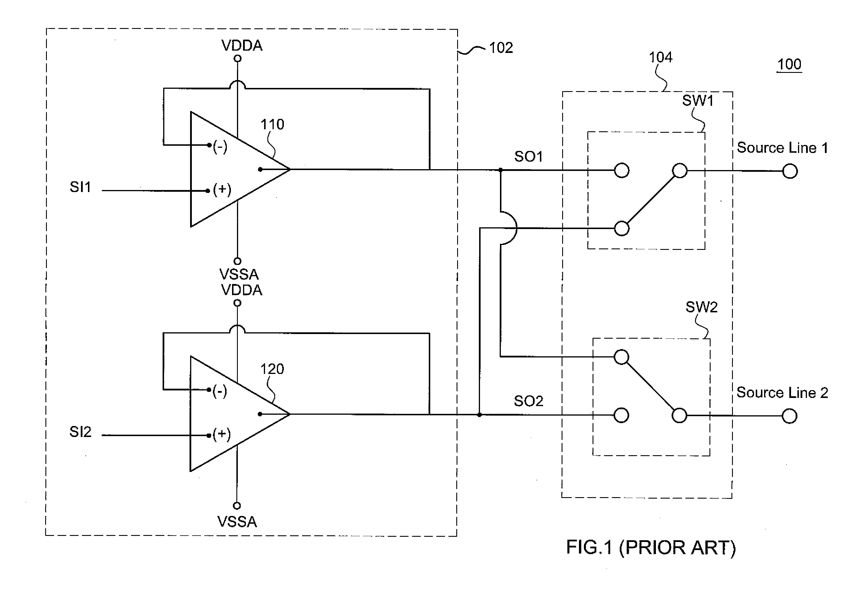 Buffering circuit with reduced dynamic power consumption