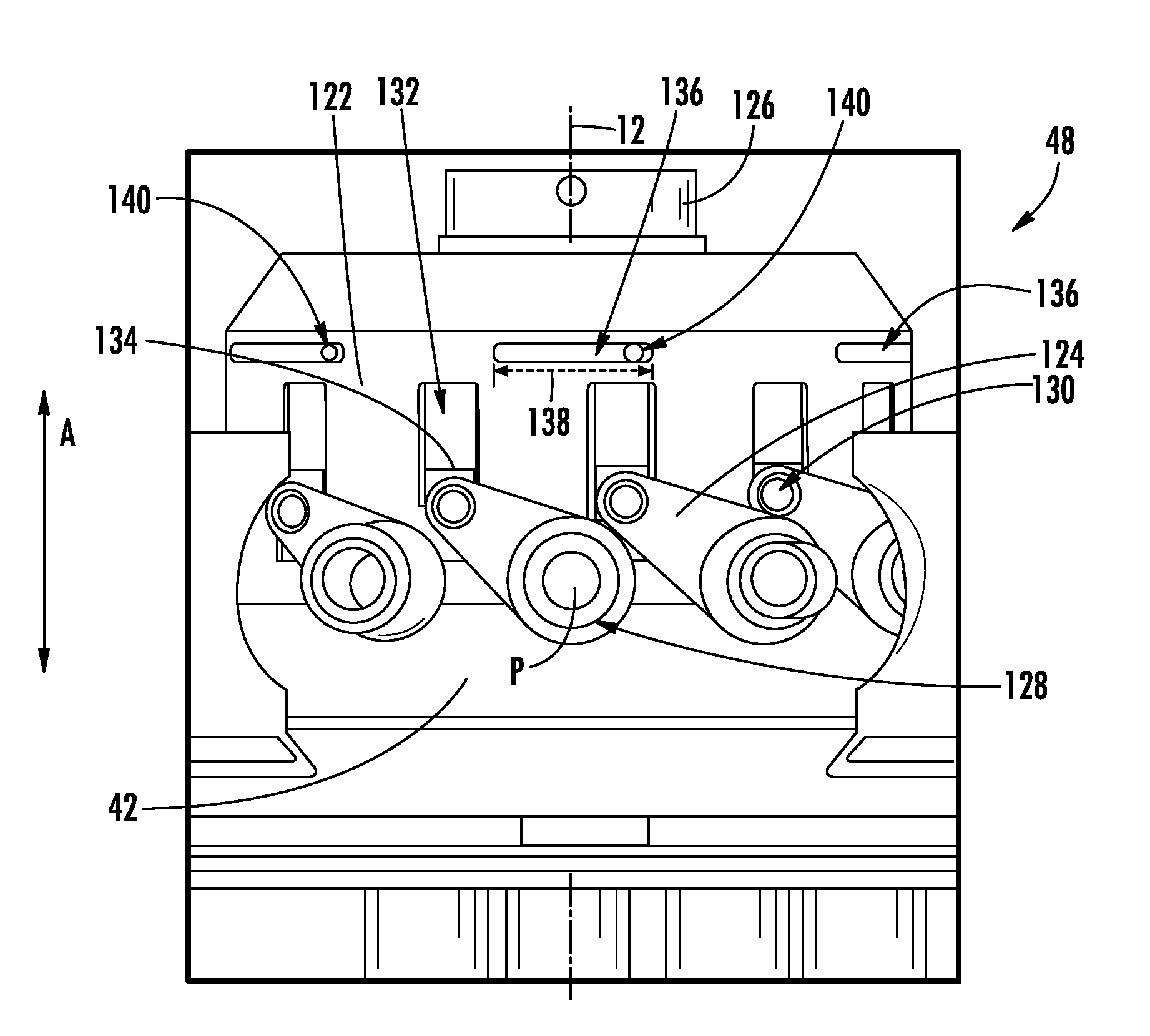 Variable pitch fan pitch range limiter