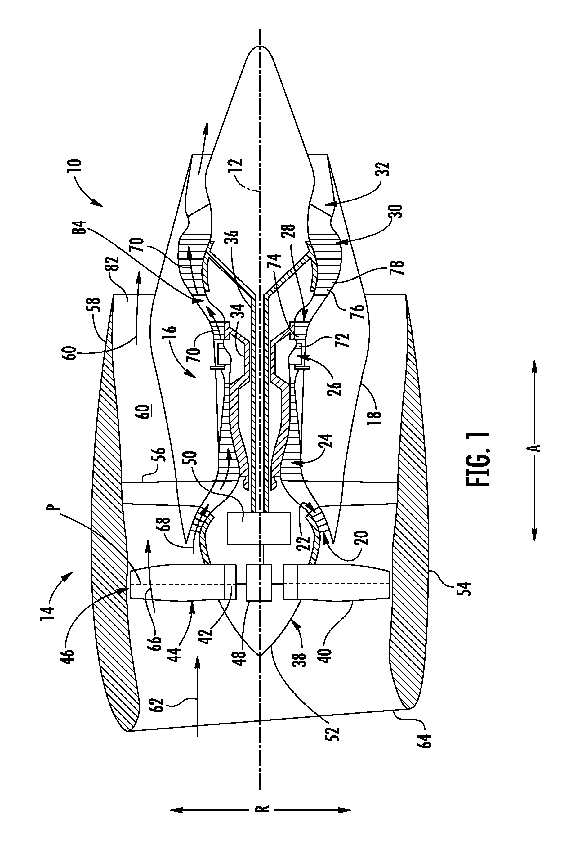 Variable pitch fan pitch range limiter