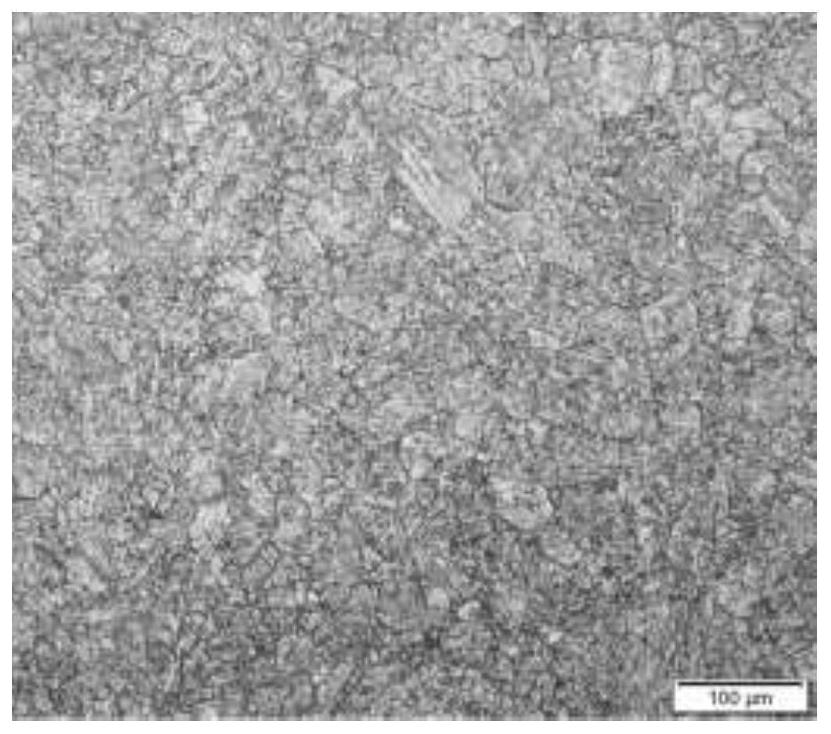 Heat treatment method for reducing residual stress of forgings