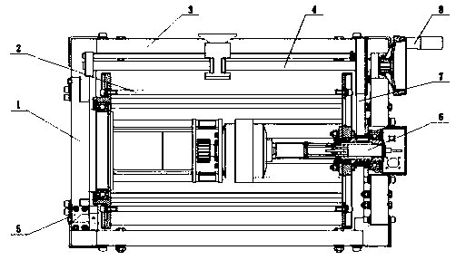 Cable winding and unwinding equipment arranged in power unit of tethered unmanned aerial vehicle