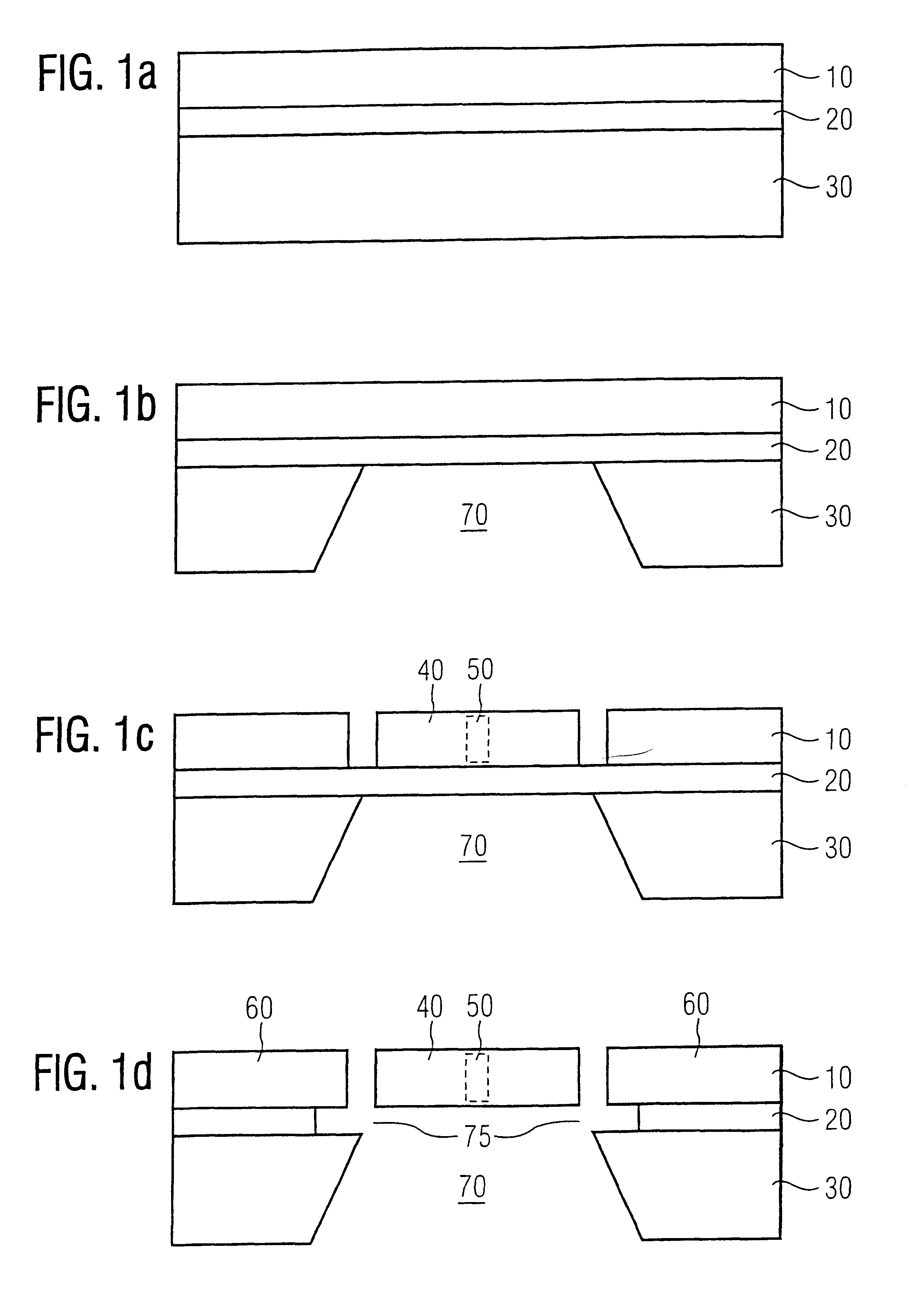 Method for manufacturing a micromechanical device