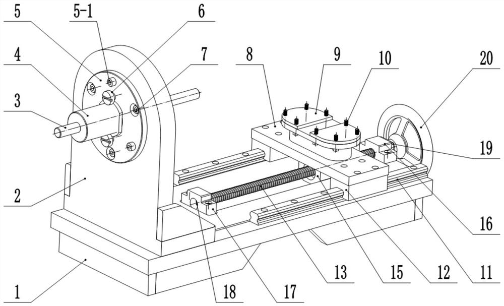 Stator and rotor horizontal assembling device and assembling method of turbine power generation equipment