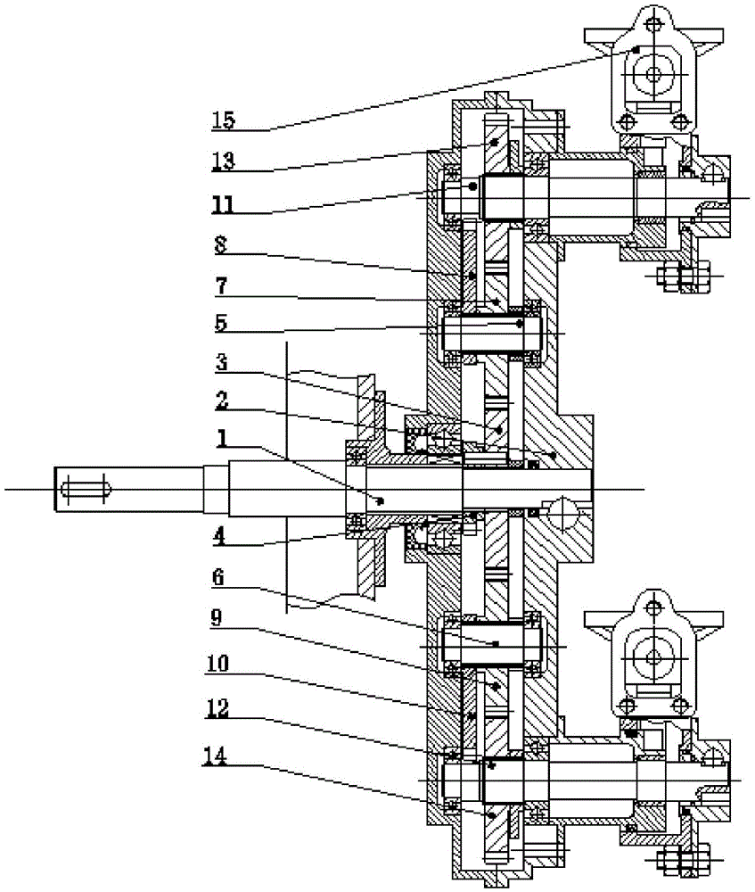 An elliptical-incomplete non-circular and circular gear planetary vegetable seedling picking mechanism