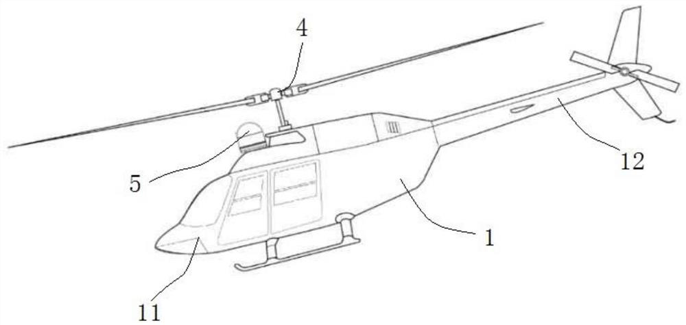 Longitudinal double-rotor unmanned aerial vehicle
