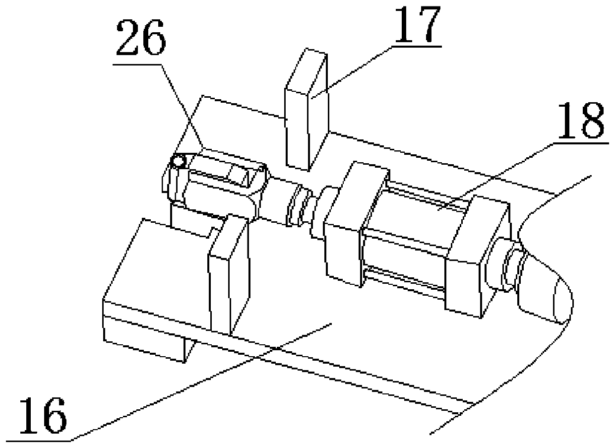 Automatic assembling device for hardware