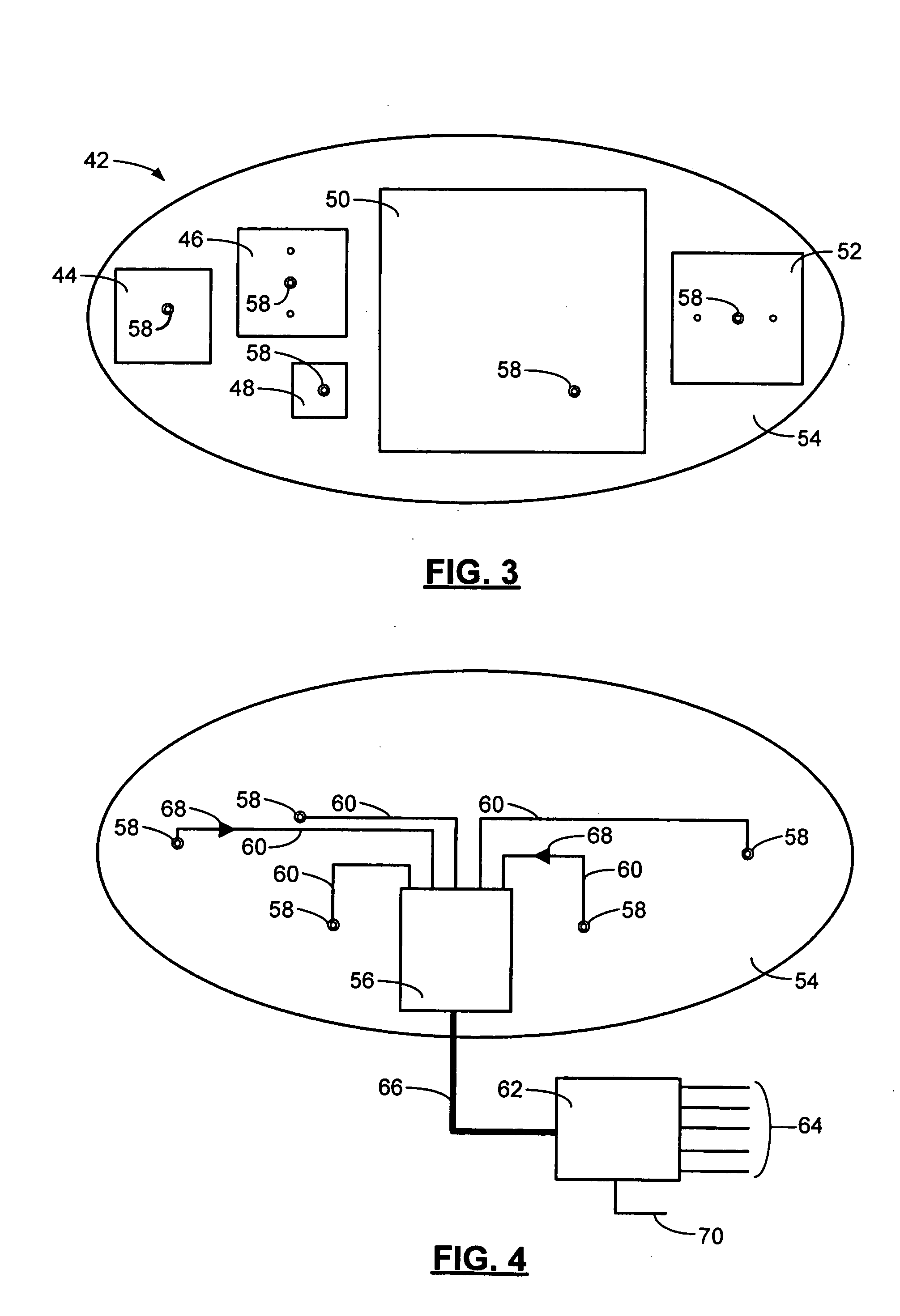 Low-profile, multi-band antenna module