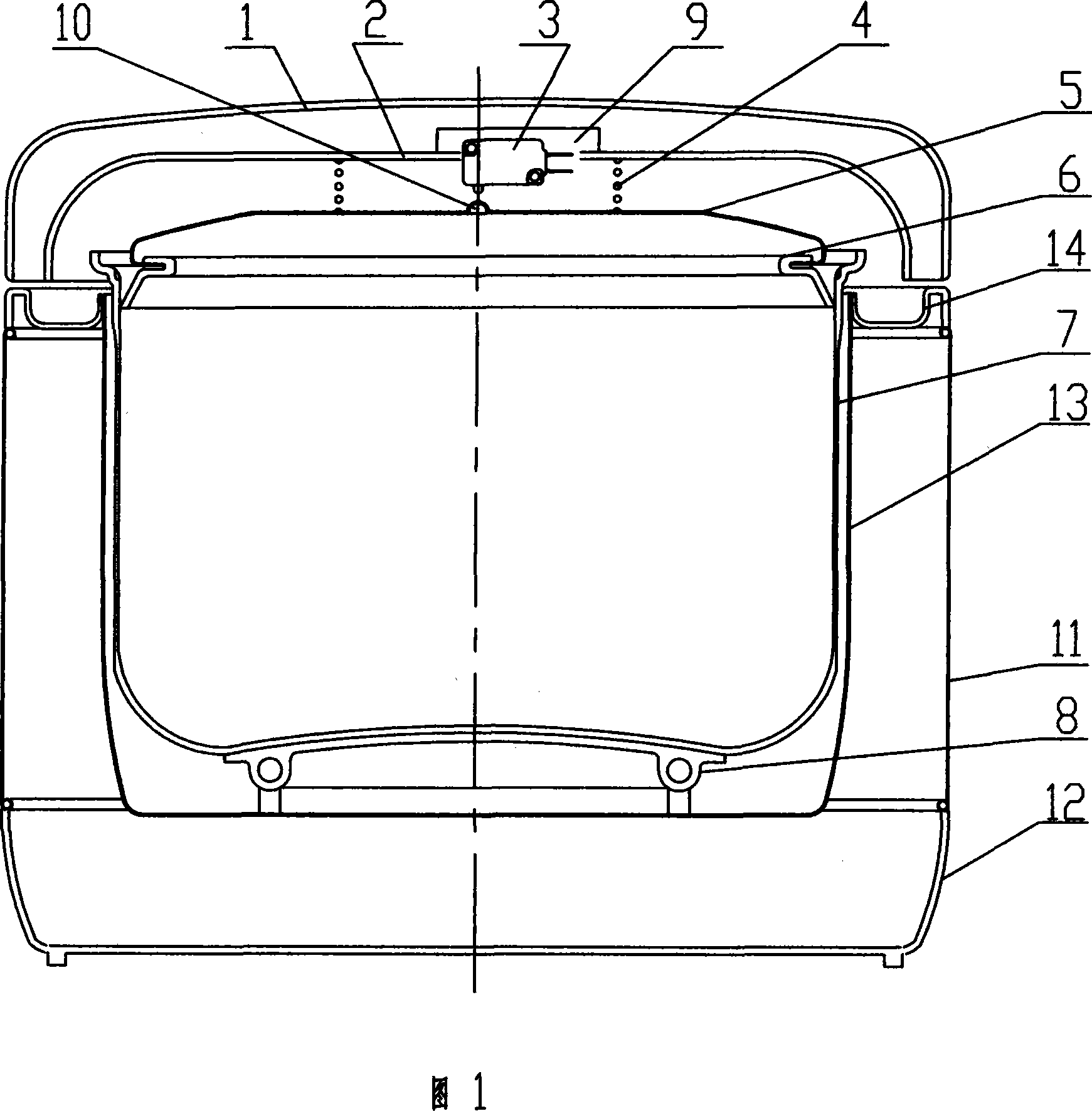 Pneumatic electrothermal stewing implement