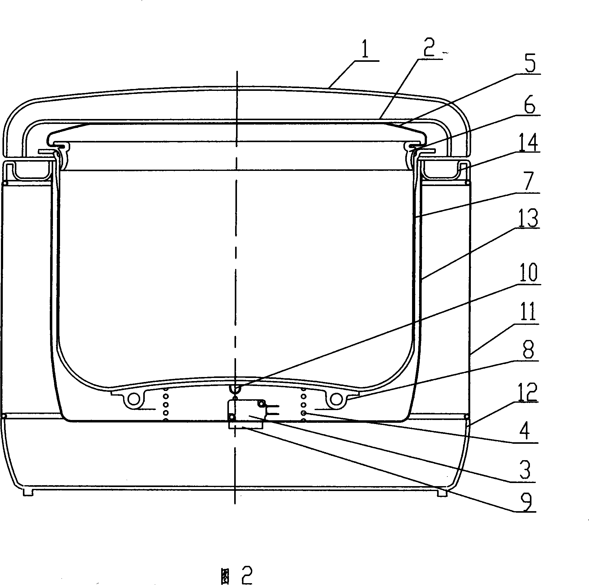 Pneumatic electrothermal stewing implement