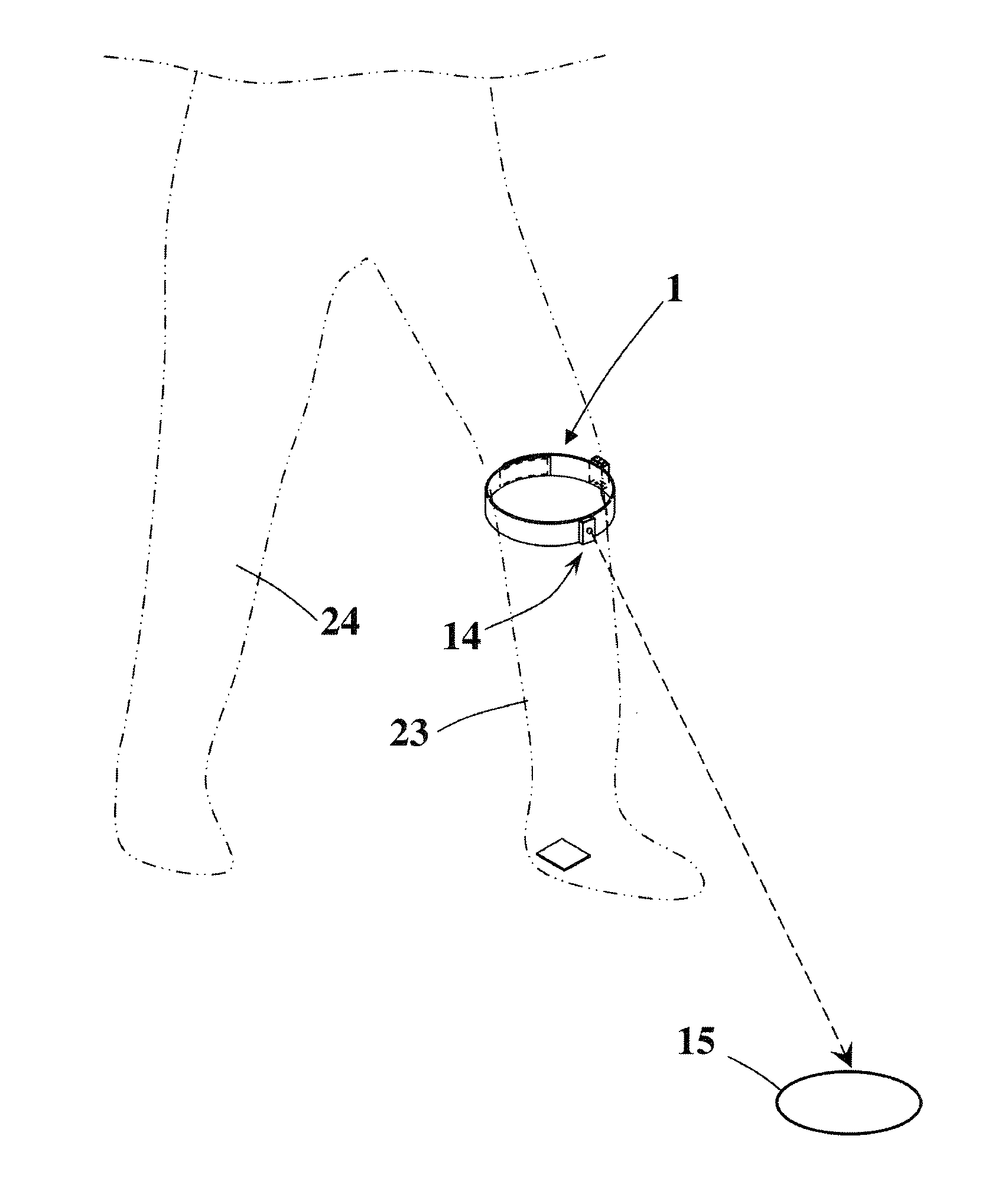 Wearable gait training device and method using the same
