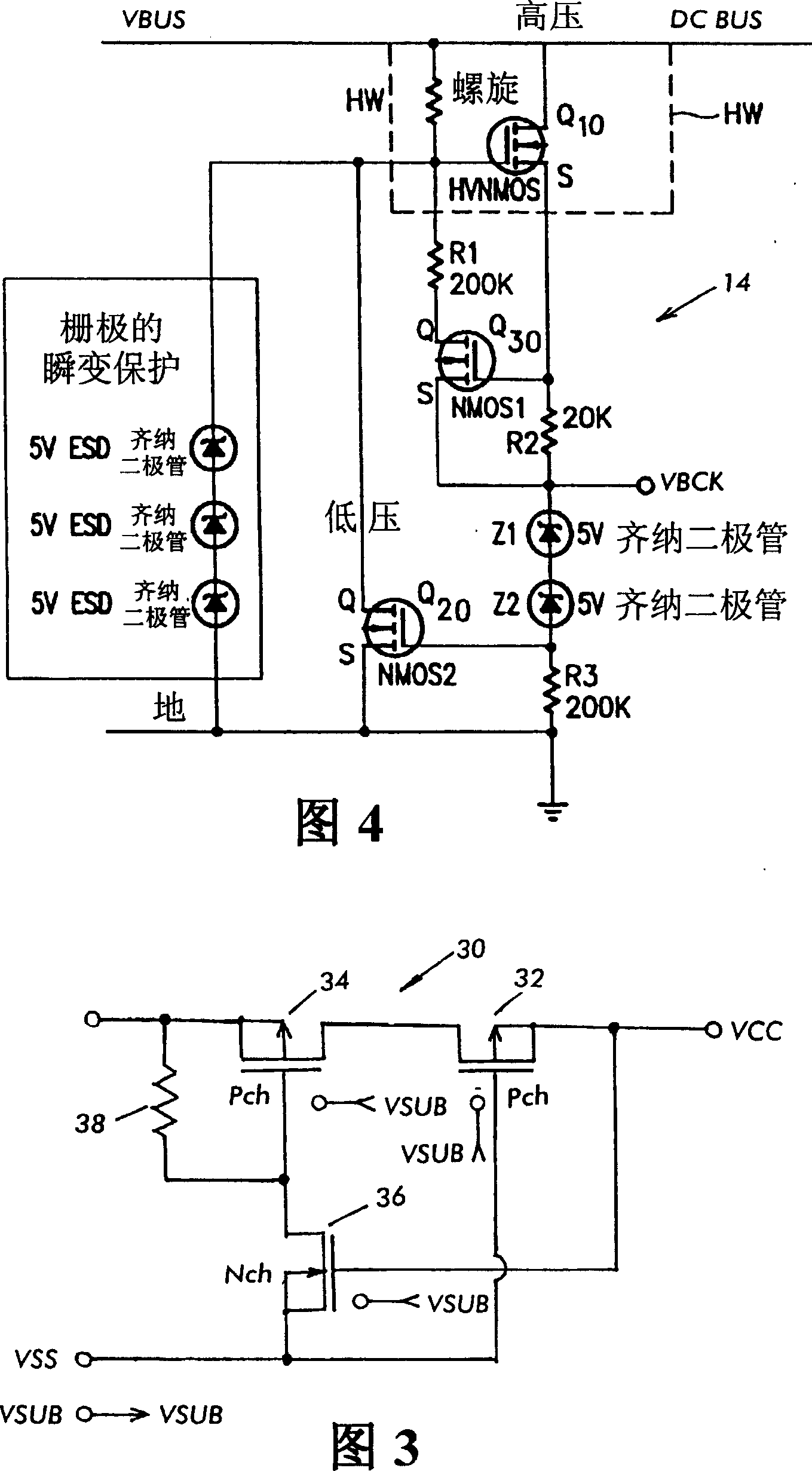 Safety circuit for permanent magnet synchronous generator actuated by weak field