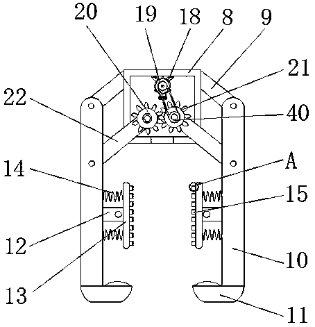 Part carrying device for automobile production