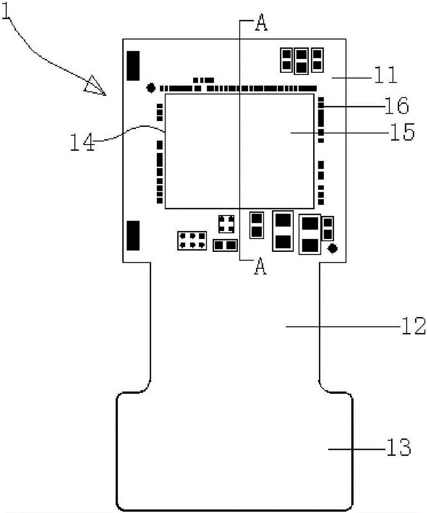 Rigid-flex board and mobile phone camera module