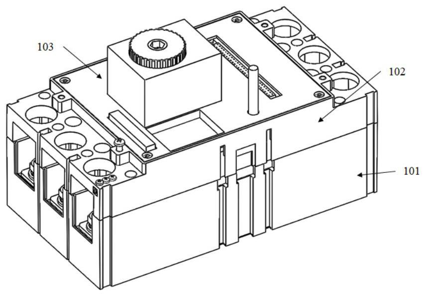 Intelligent magnetic control low-voltage switch device