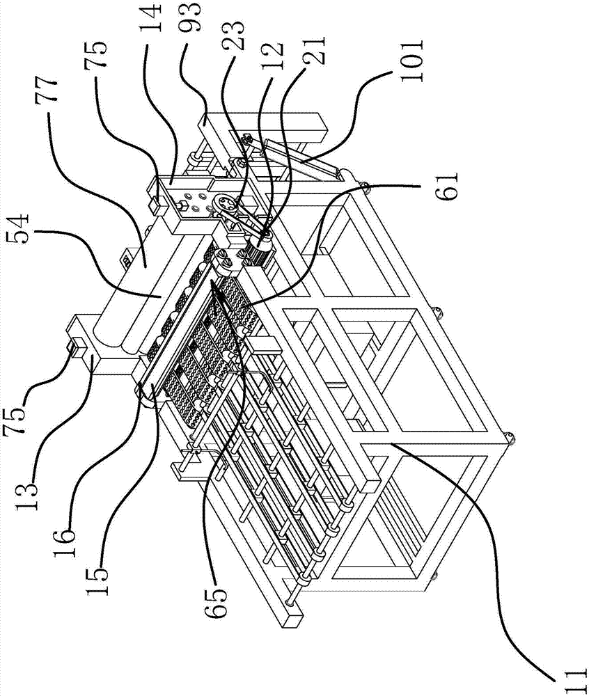 Aluminum plate printing and coating dedusting device