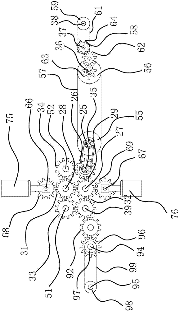 Aluminum plate printing and coating dedusting device