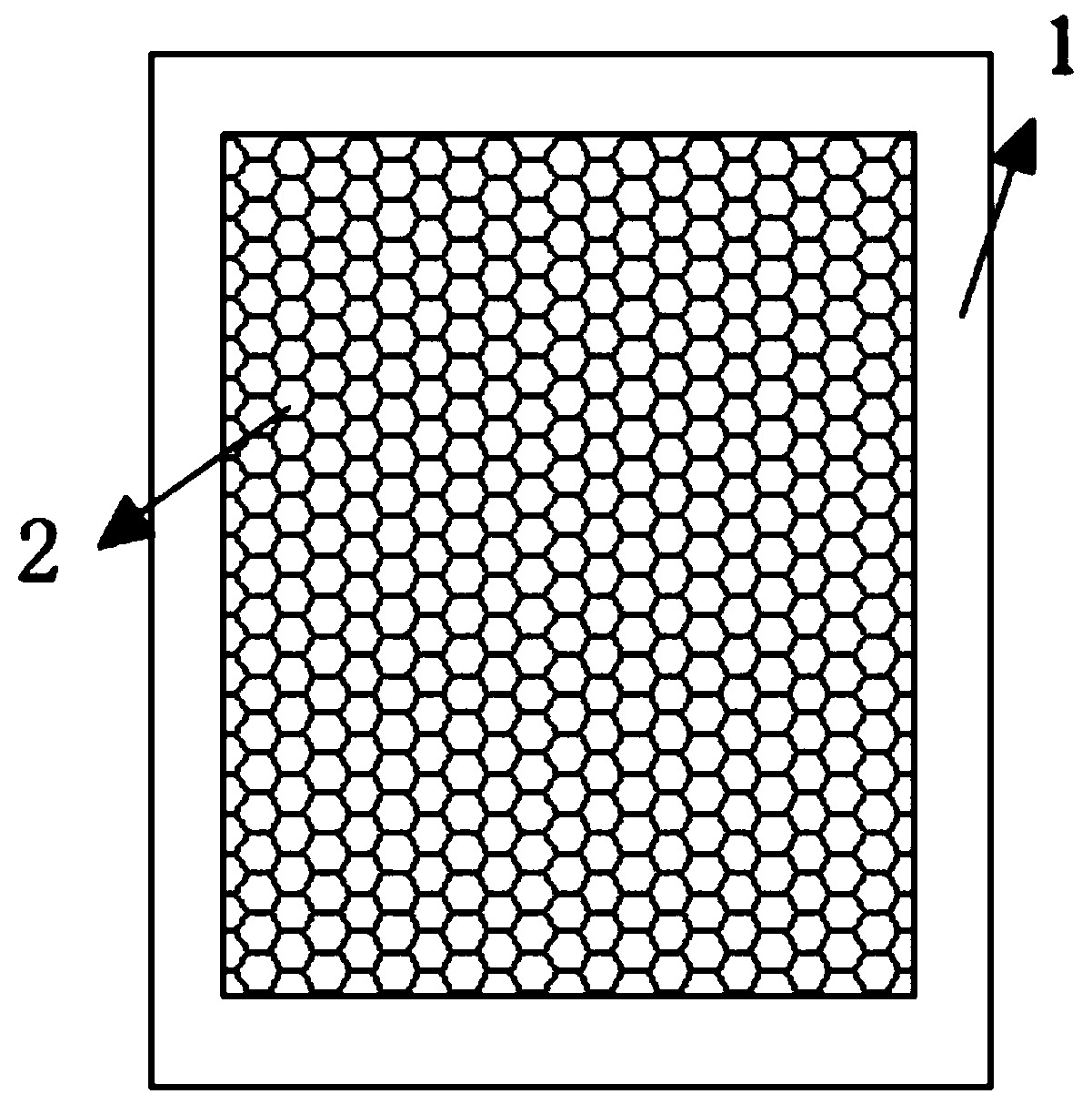 Printable quakeproof packaging bag and preparation method thereof