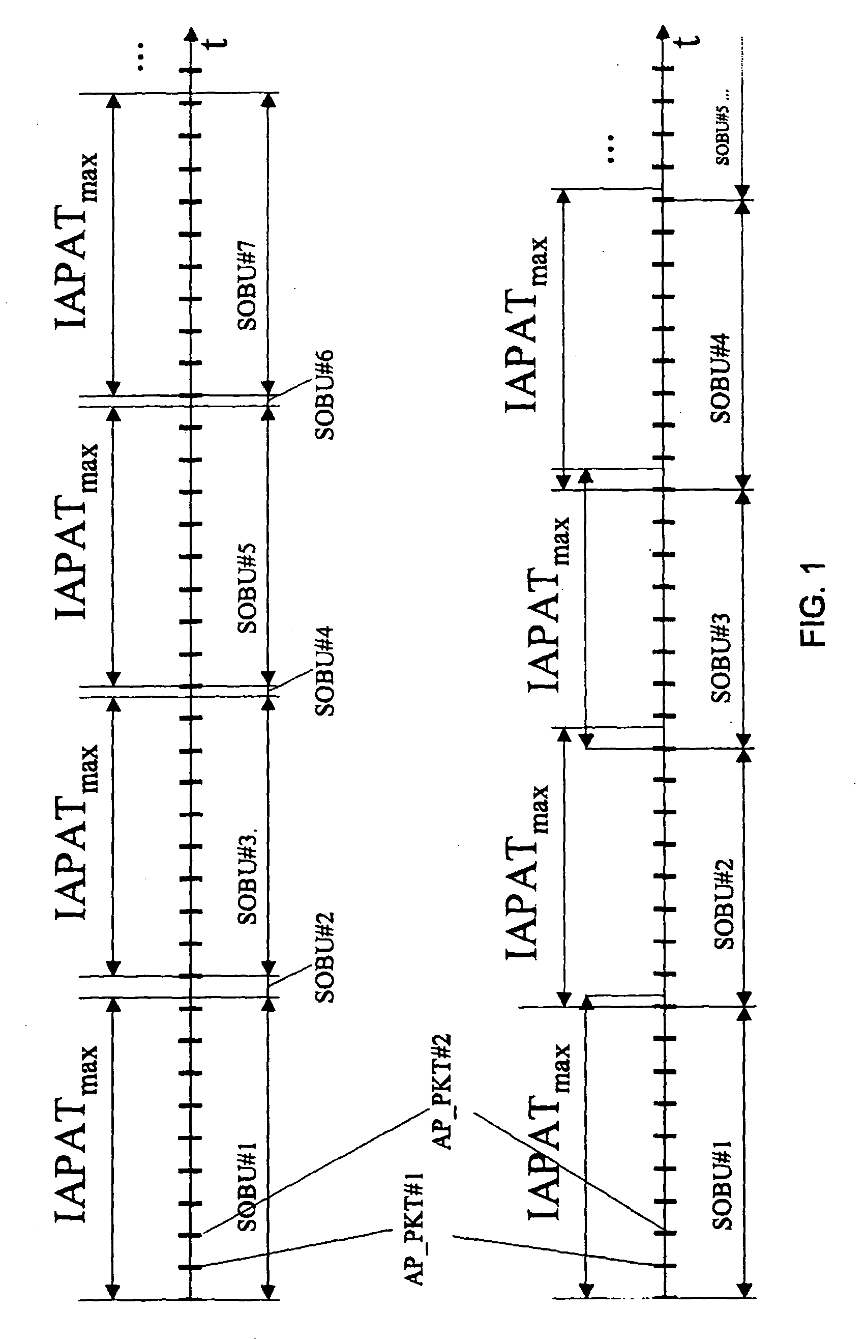 Method for recording data streams with a low bit rate