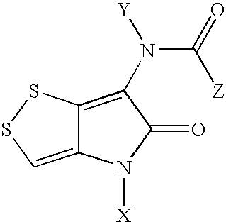 Dithiolopyrrolones with therapeutic activity