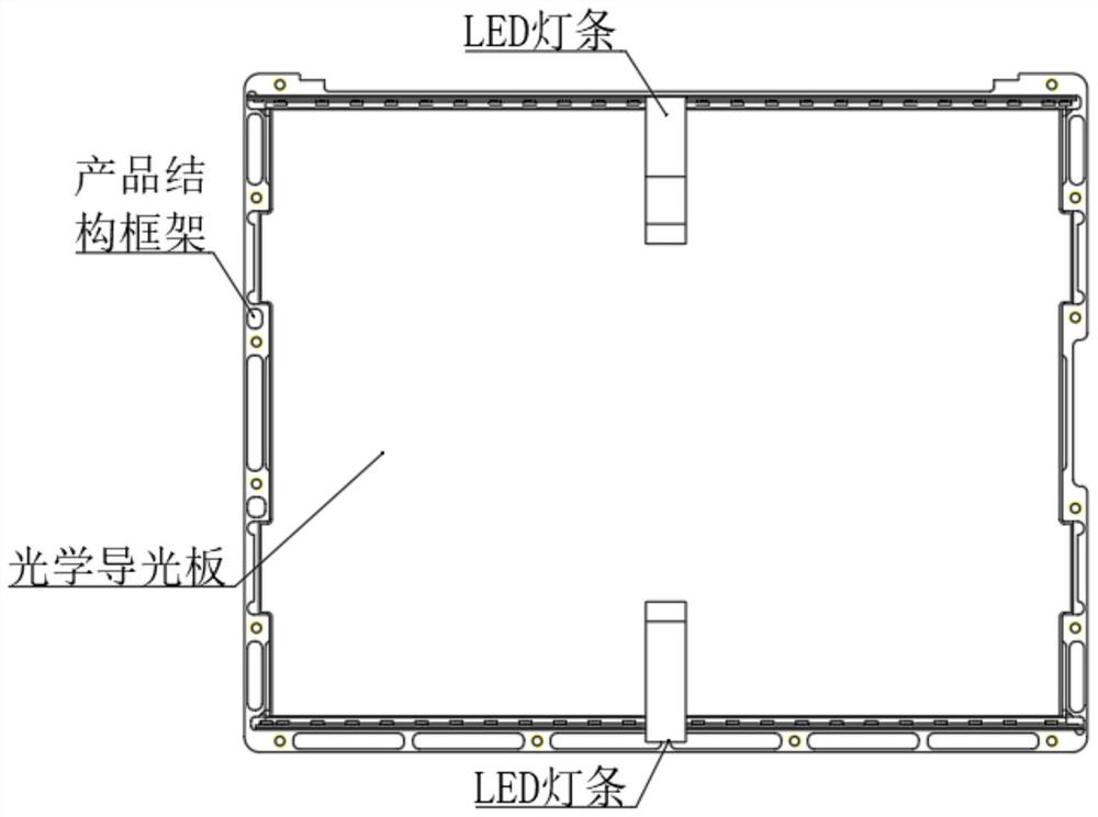 Light guide uniformity detection device