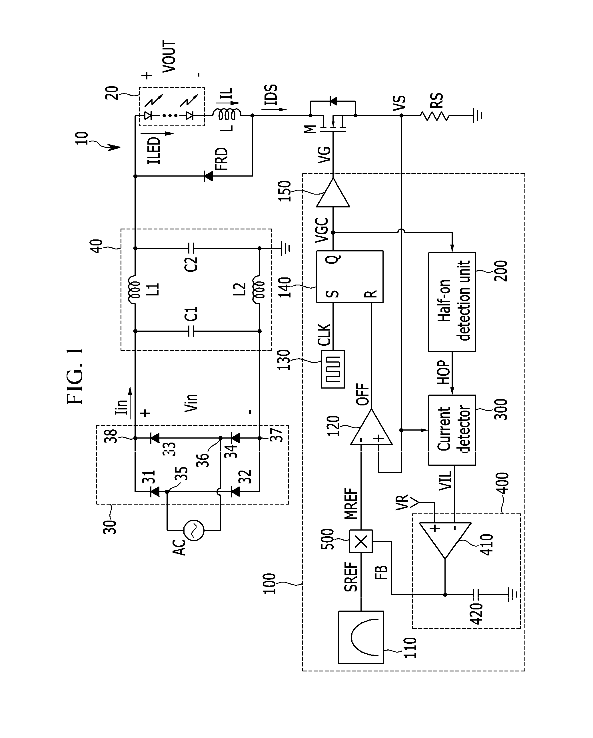 Switch control device, power supply device comprising the same, and driving method of power supply device